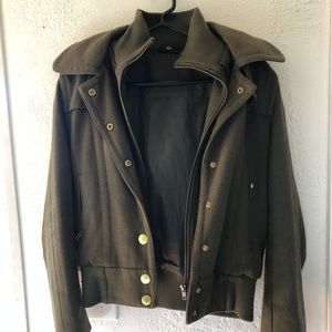 BDG Wool Military Bomber
